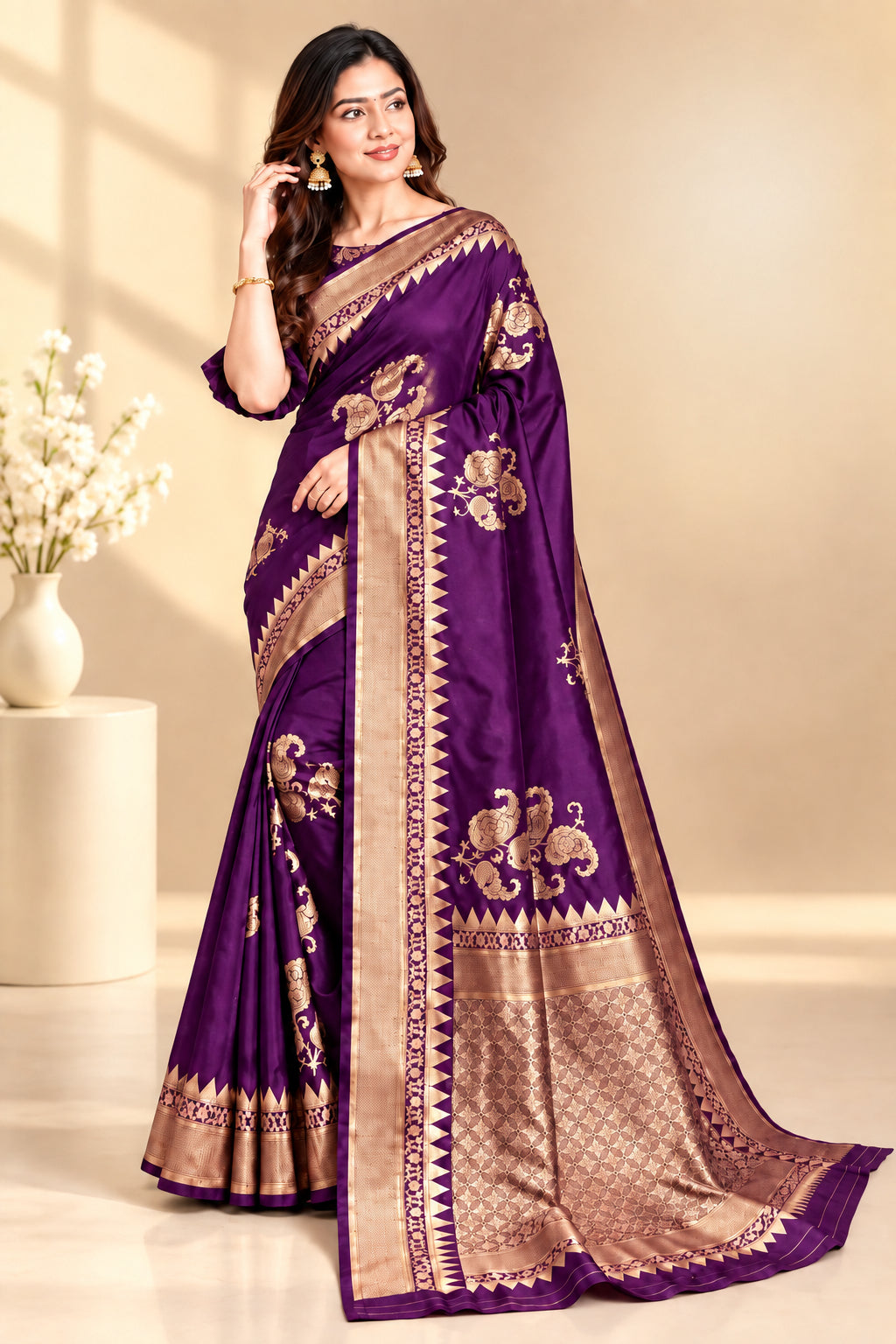 Women’s Banarasi Silk Saree